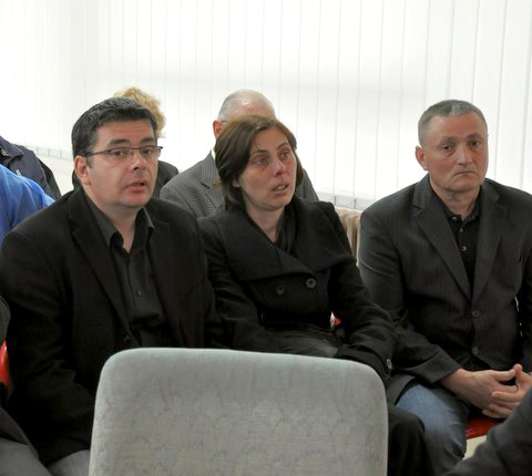 Obitelj prof. Ištuka (brat, kćerka i sin)
